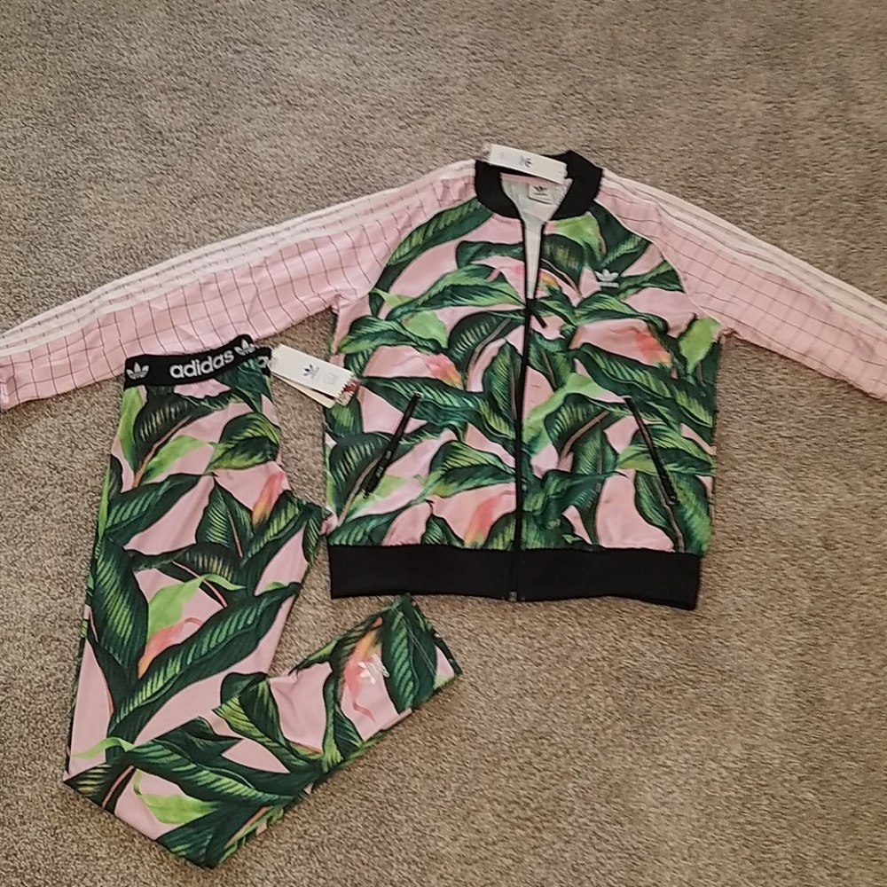 Adidas Originals ×Farm Jacket and Leggings